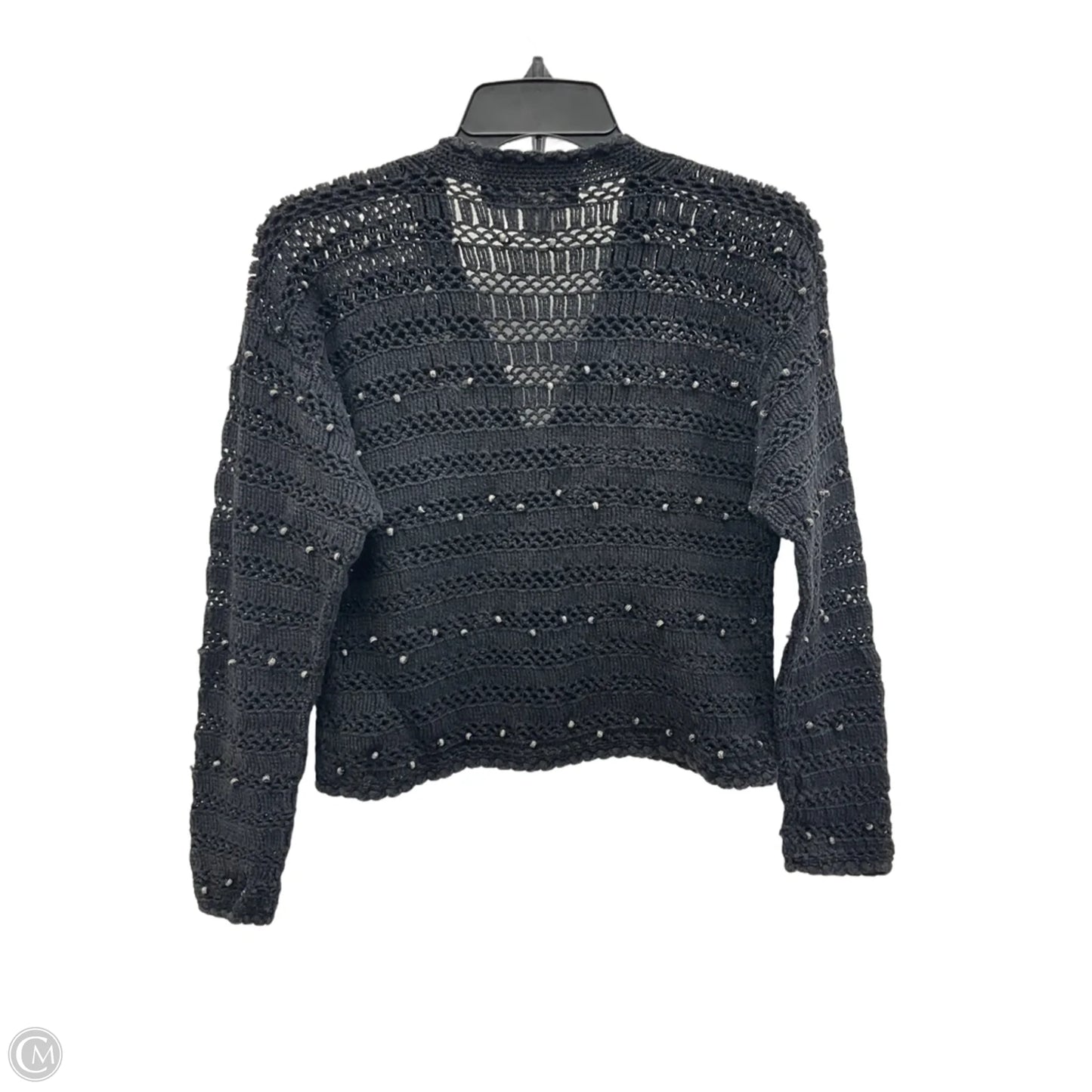 Cardigan By Peruvian Connection In Black, Size: M