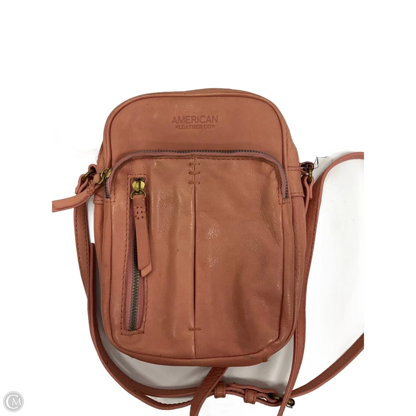 Crossbody Leather By Cmc, Size: Medium