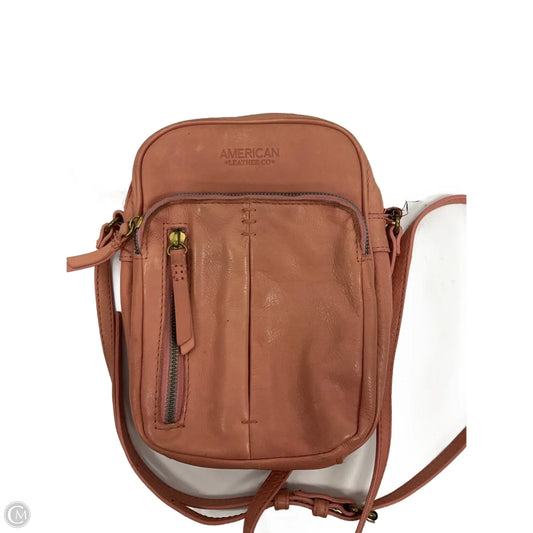 Crossbody Leather By Cmc, Size: Medium