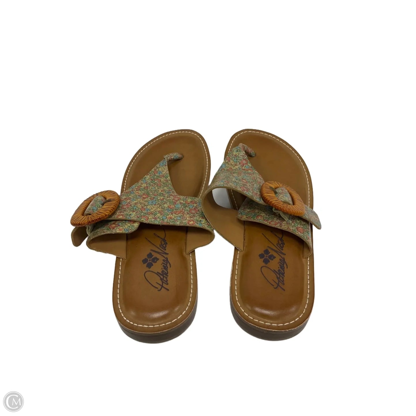 Sandals Designer By Patricia Nash In Floral Print, Size: 7