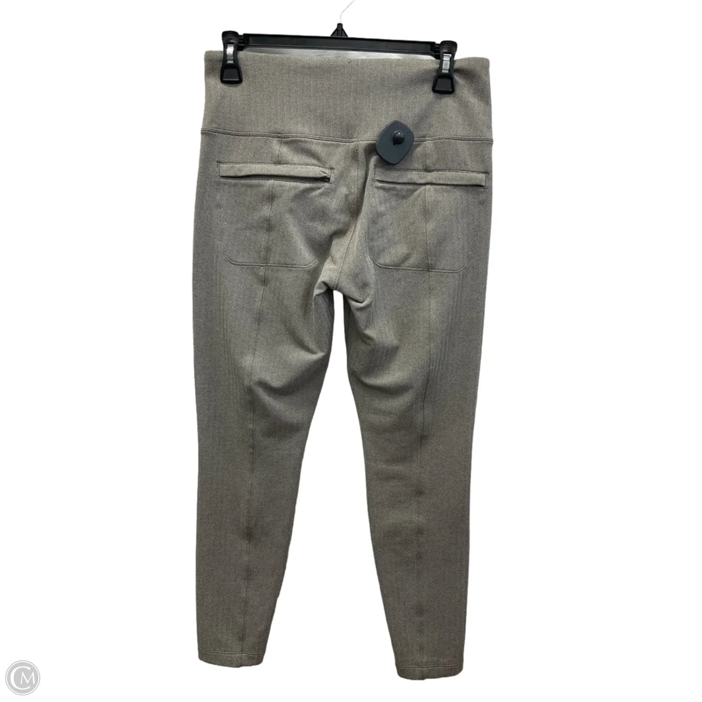 Athletic Leggings By Athleta In Taupe, Size: M