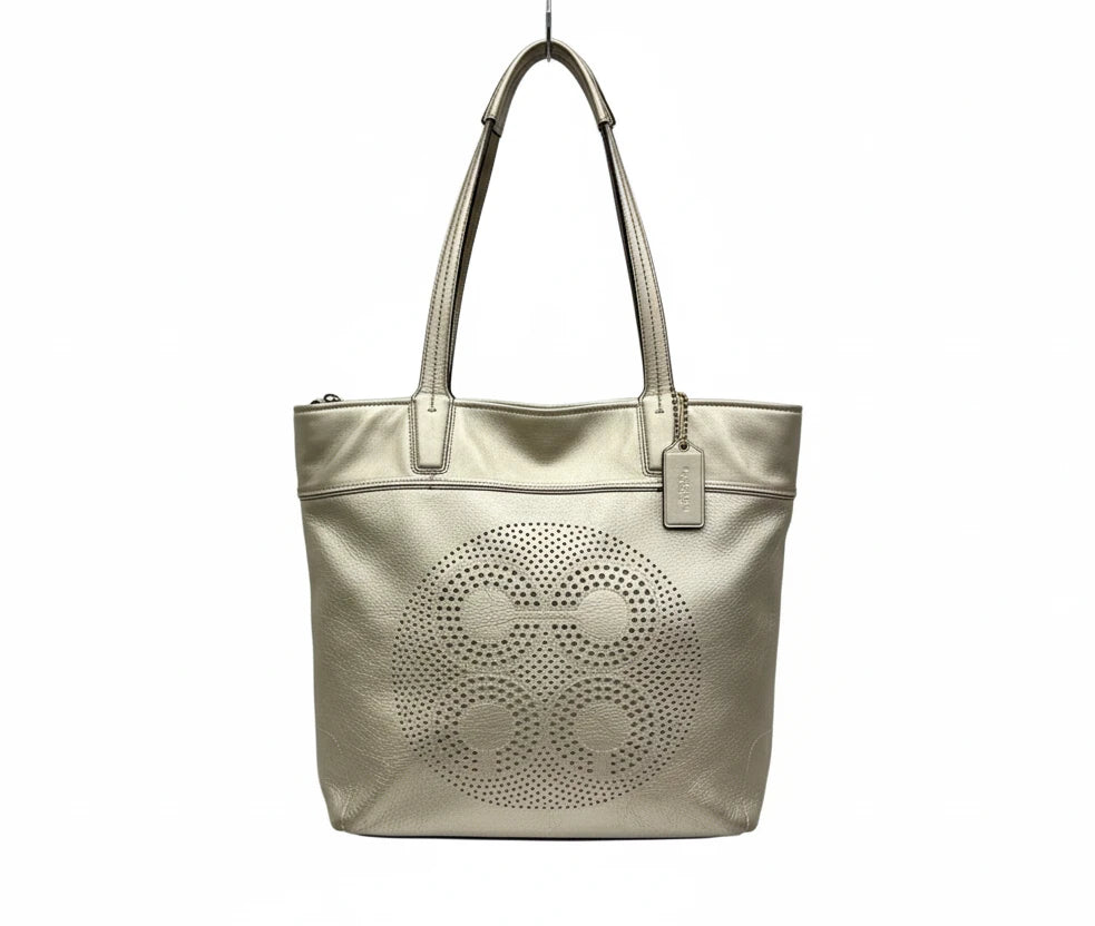 Handbag Designer By Coach, Size: Large