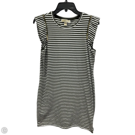 Dress Casual Short By Michael By Michael Kors In Green & White, Size: M