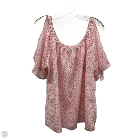 Top Sleeveless Designer By Lilly Pulitzer In Pink, Size: Xl