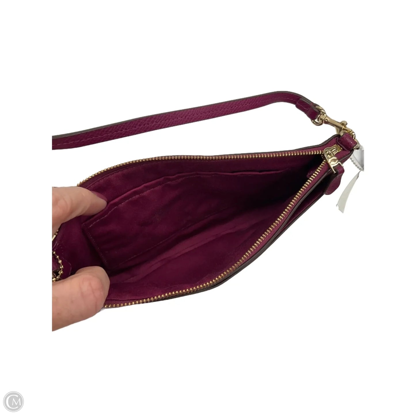 Wristlet Designer By Coach, Size: Large