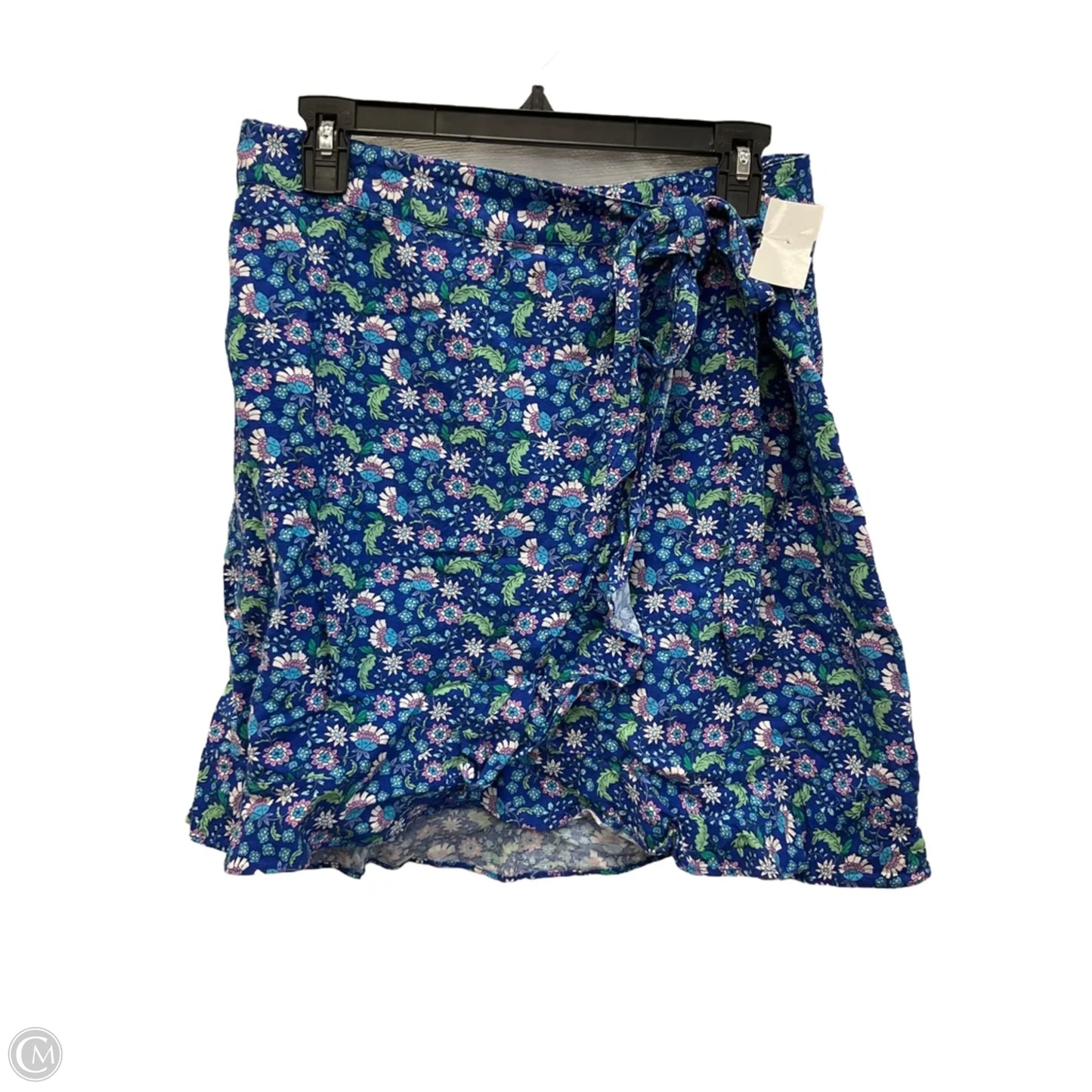 Skirt Mini & Short By Loft In Blue, Size: 8p