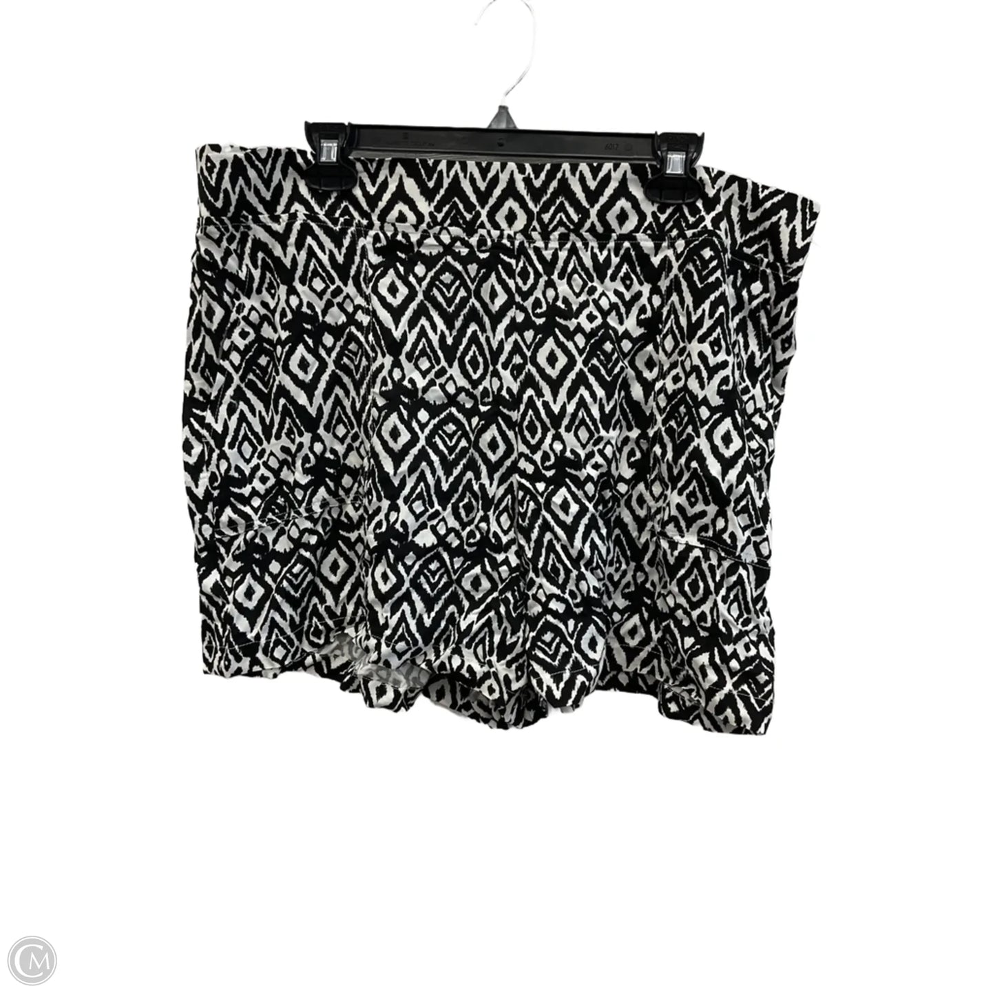 Shorts By Wildfox In Black & White, Size: Xxl