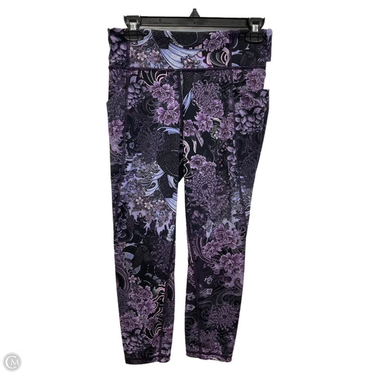 Athletic Leggings By Lululemon In Purple, Size: 8