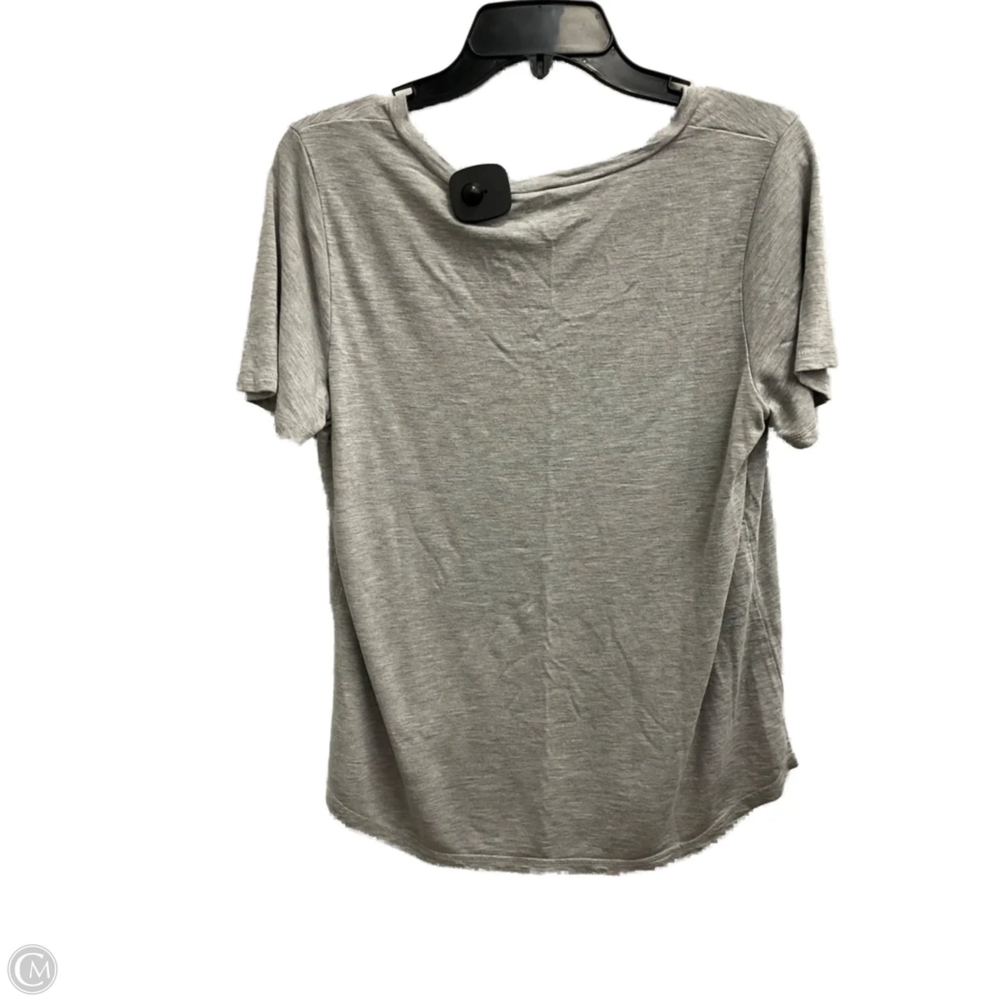 Top Short Sleeve By Jessica Simpson In Grey, Size: L
