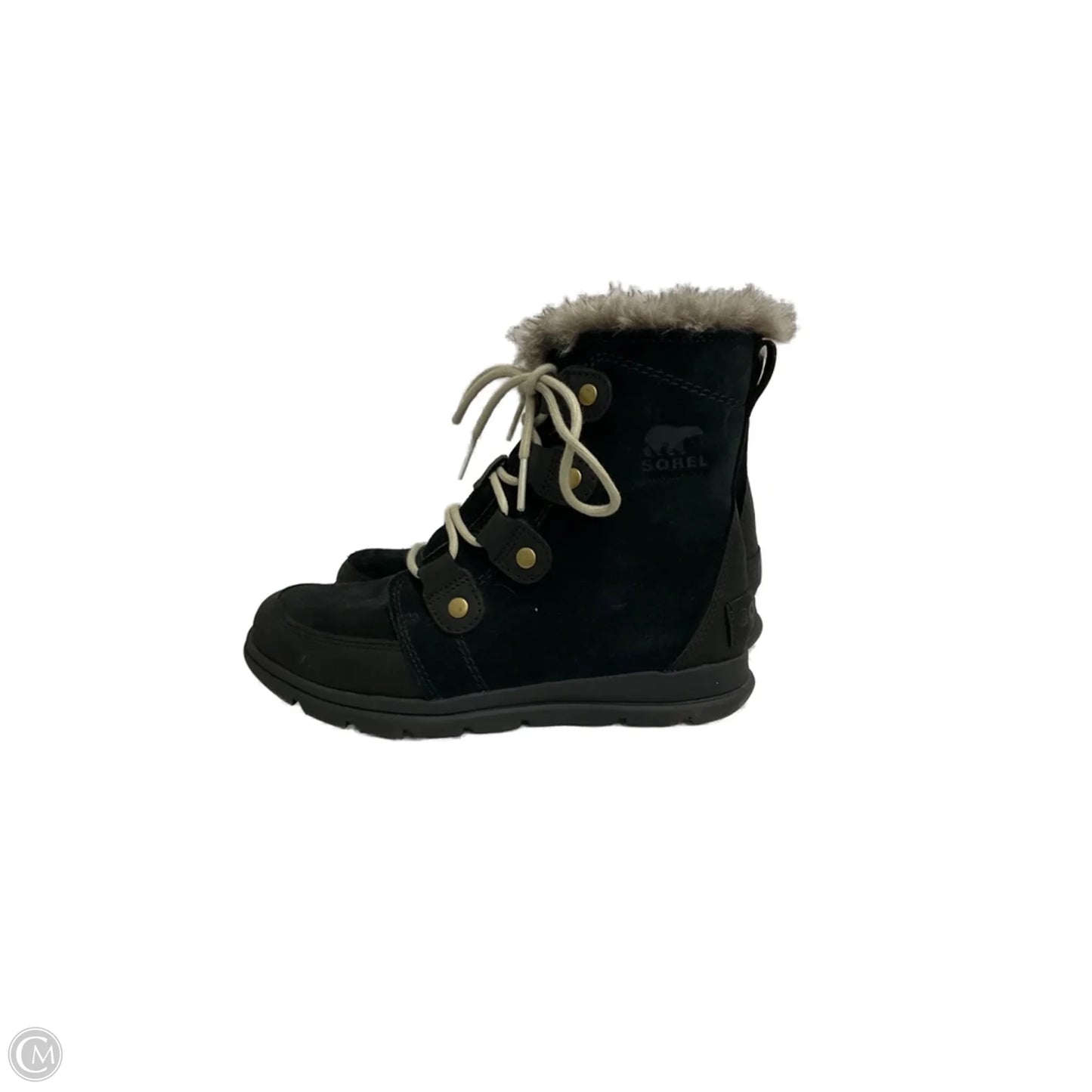 Boots Ankle Flats By Sorel In Black, Size: 7