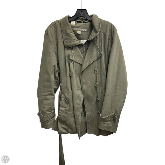 Jacket Denim By Kenneth Cole In Green, Size: Xxl