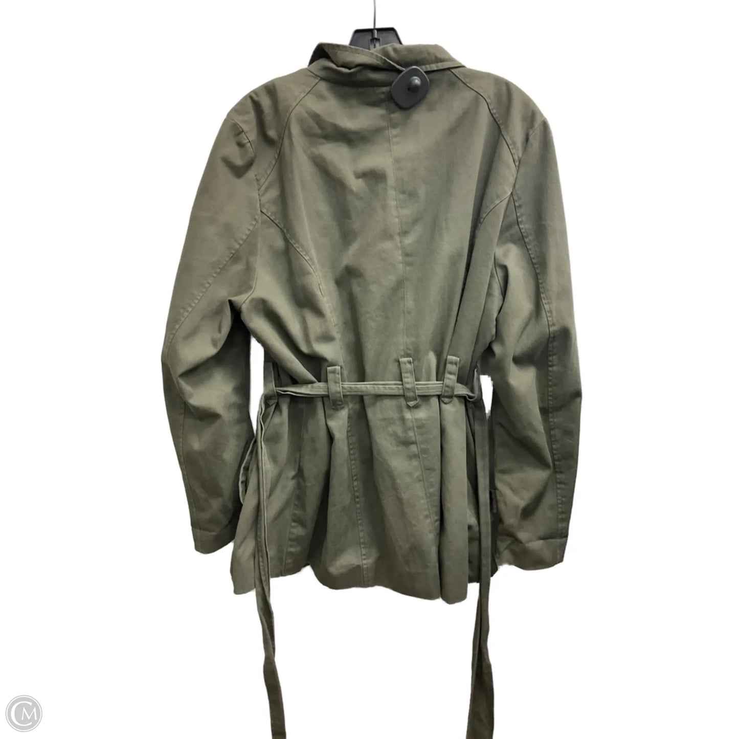 Jacket Denim By Kenneth Cole In Green, Size: Xxl