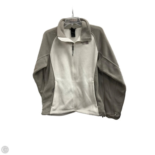 Jacket Faux Fur & Sherpa By The North Face In Brown & White, Size: L