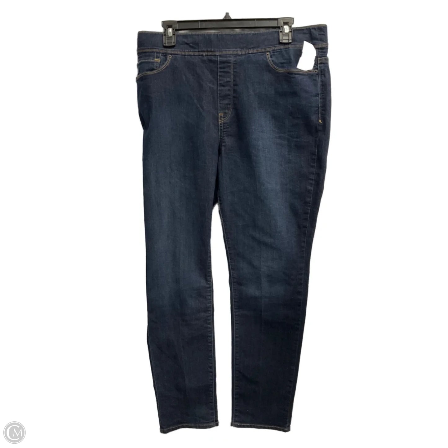 Jeans Straight By Levis In Blue Denim, Size: 16