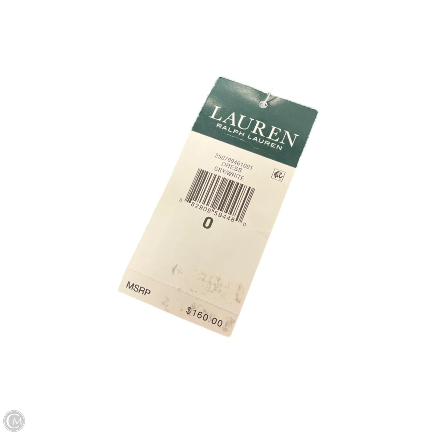 Dress Casual Midi By Lauren By Ralph Lauren In Grey, Size: 0