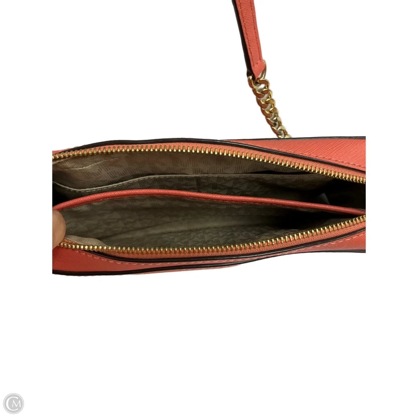 Crossbody Designer By Michael Kors, Size: Medium