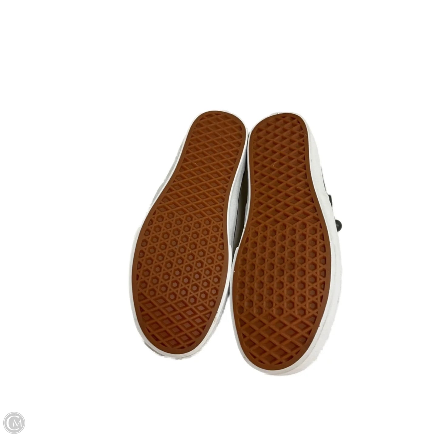 Shoes Flats By Vans In Tan, Size: 8.5