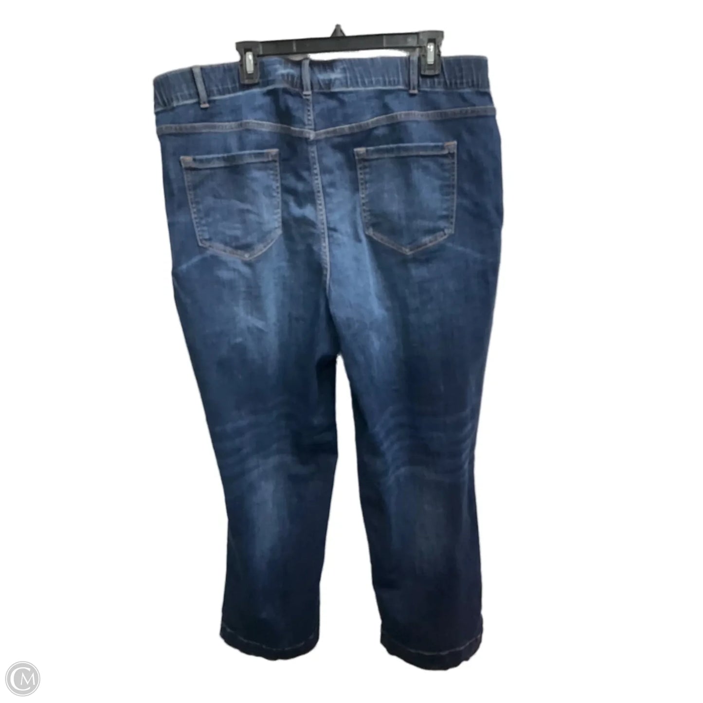 Jeans Wide Leg By J. Jill In Blue Denim, Size: 20