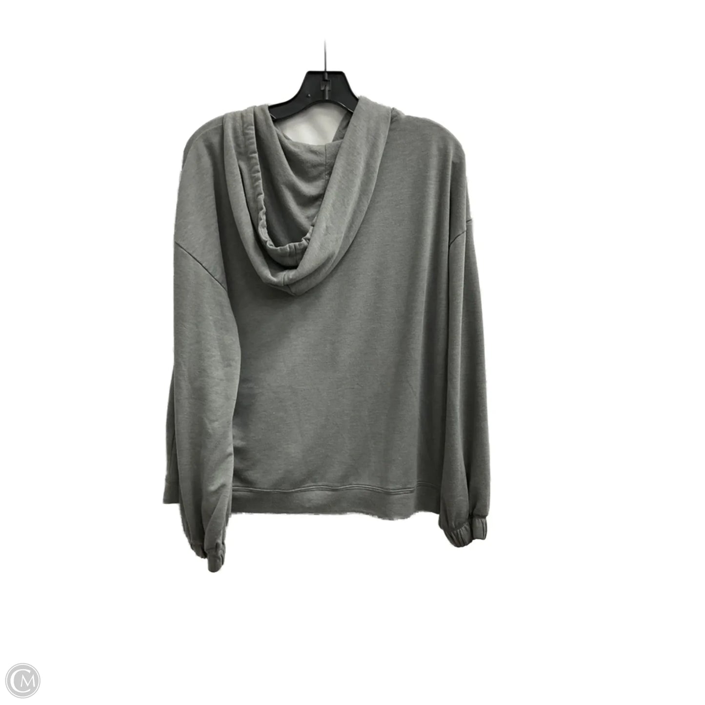 Jacket Fleece By Banana Republic In Grey, Size: L