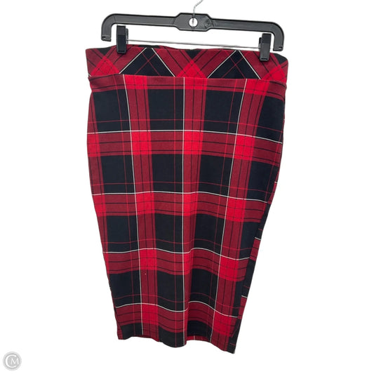 Skirt Midi By Torrid In Plaid Pattern, Size: M