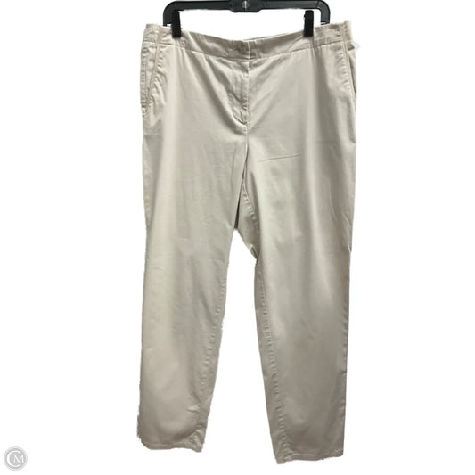 Pants Dress By J. Jill In Cream, Size: 14