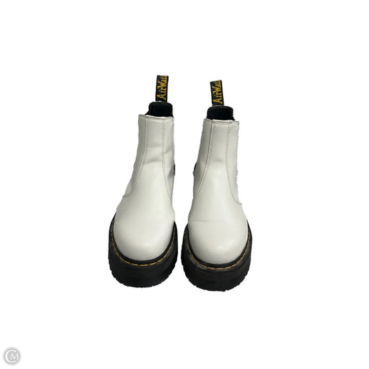 Boots Hiking By Dr Martens In White, Size: 9