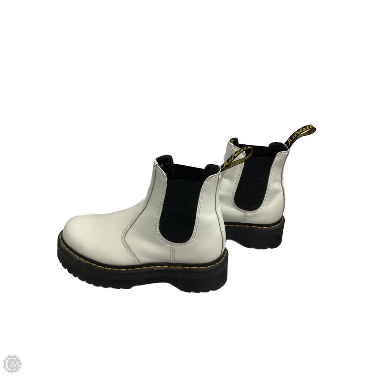 Boots Hiking By Dr Martens In White, Size: 9