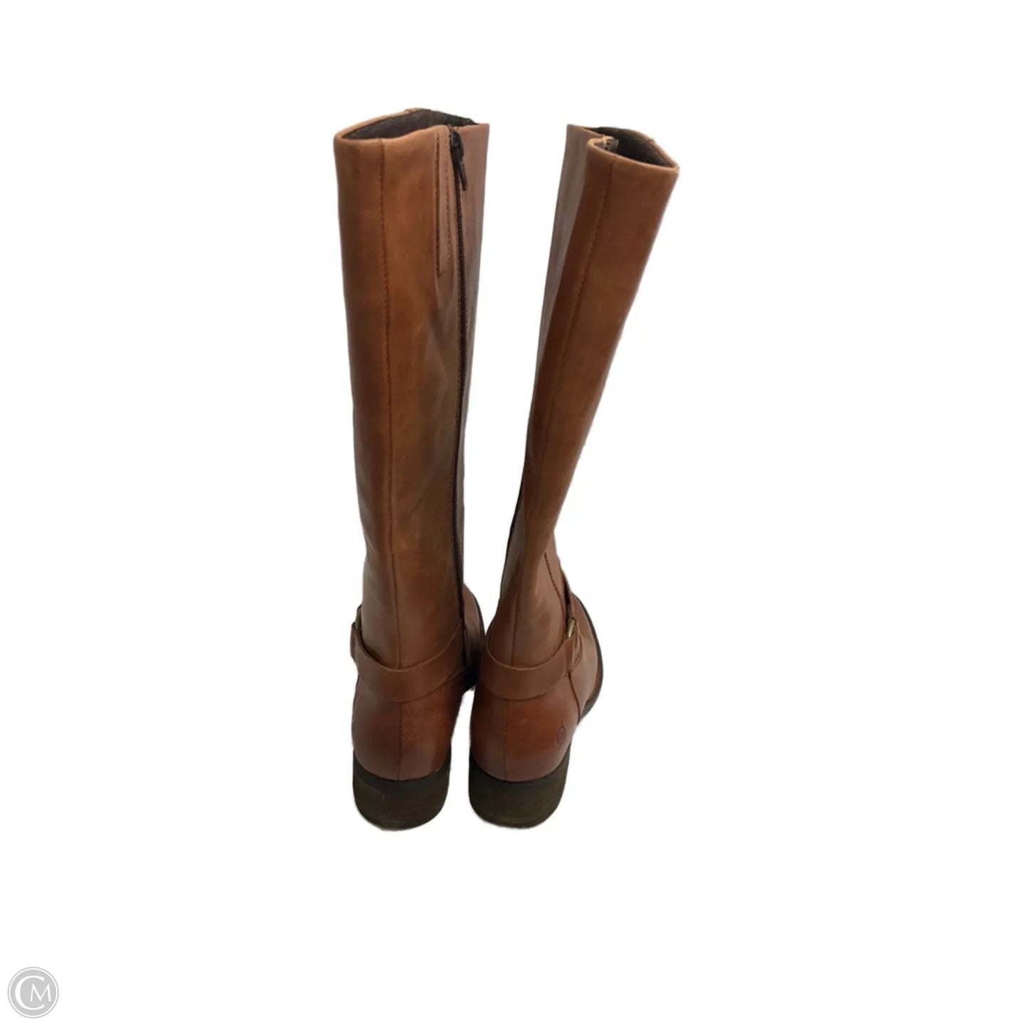 Boots Knee Flats By Born In Brown, Size: 7.5