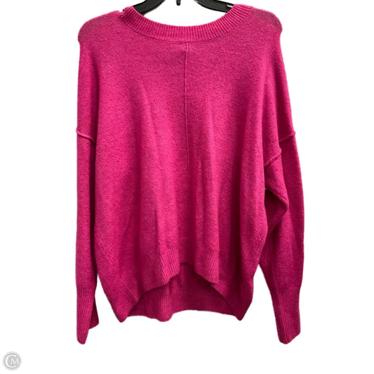 Sweater By Vince Camuto In Pink, Size: M