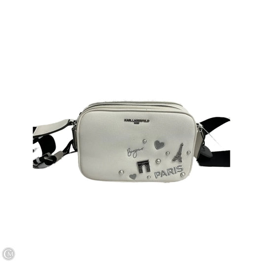 Crossbody Designer By Karl Lagerfeld, Size: Small