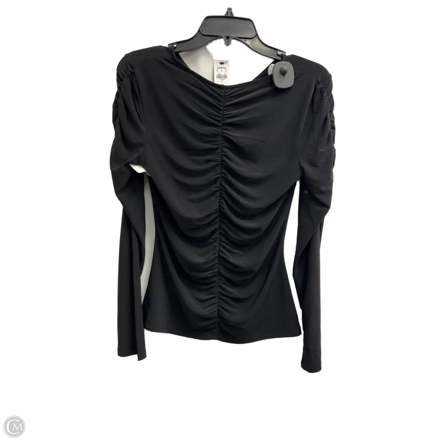 Top Long Sleeve By Express In Black, Size: M