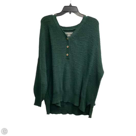 Sweater By Natural Reflections In Green, Size: Xxl