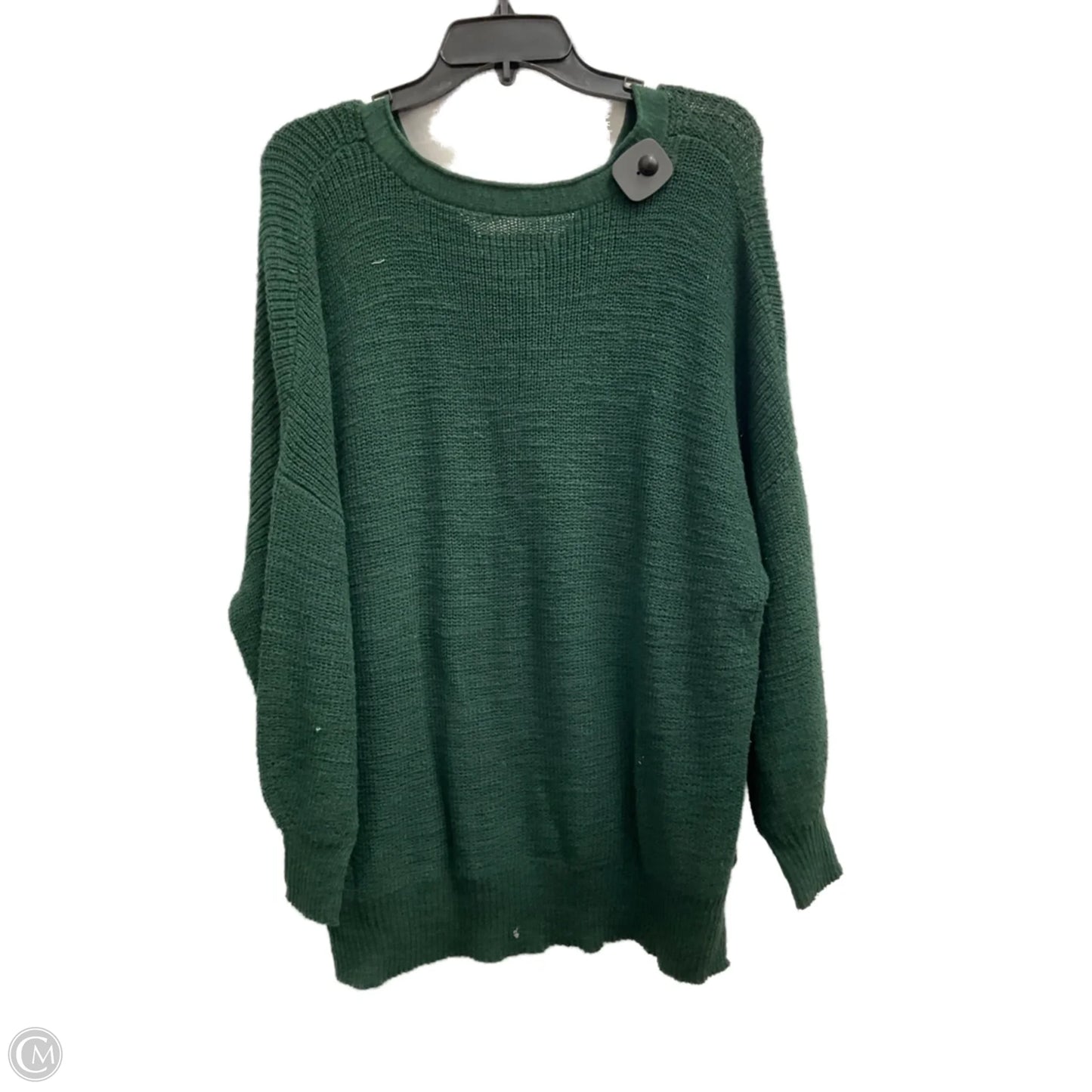 Sweater By Natural Reflections In Green, Size: Xxl