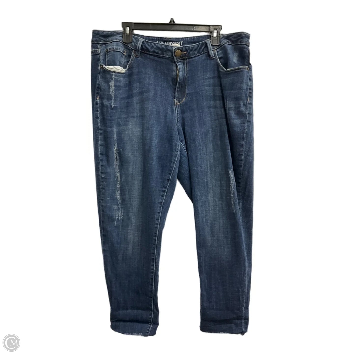 Jeans Boyfriend By Lane Bryant In Blue Denim, Size: 18