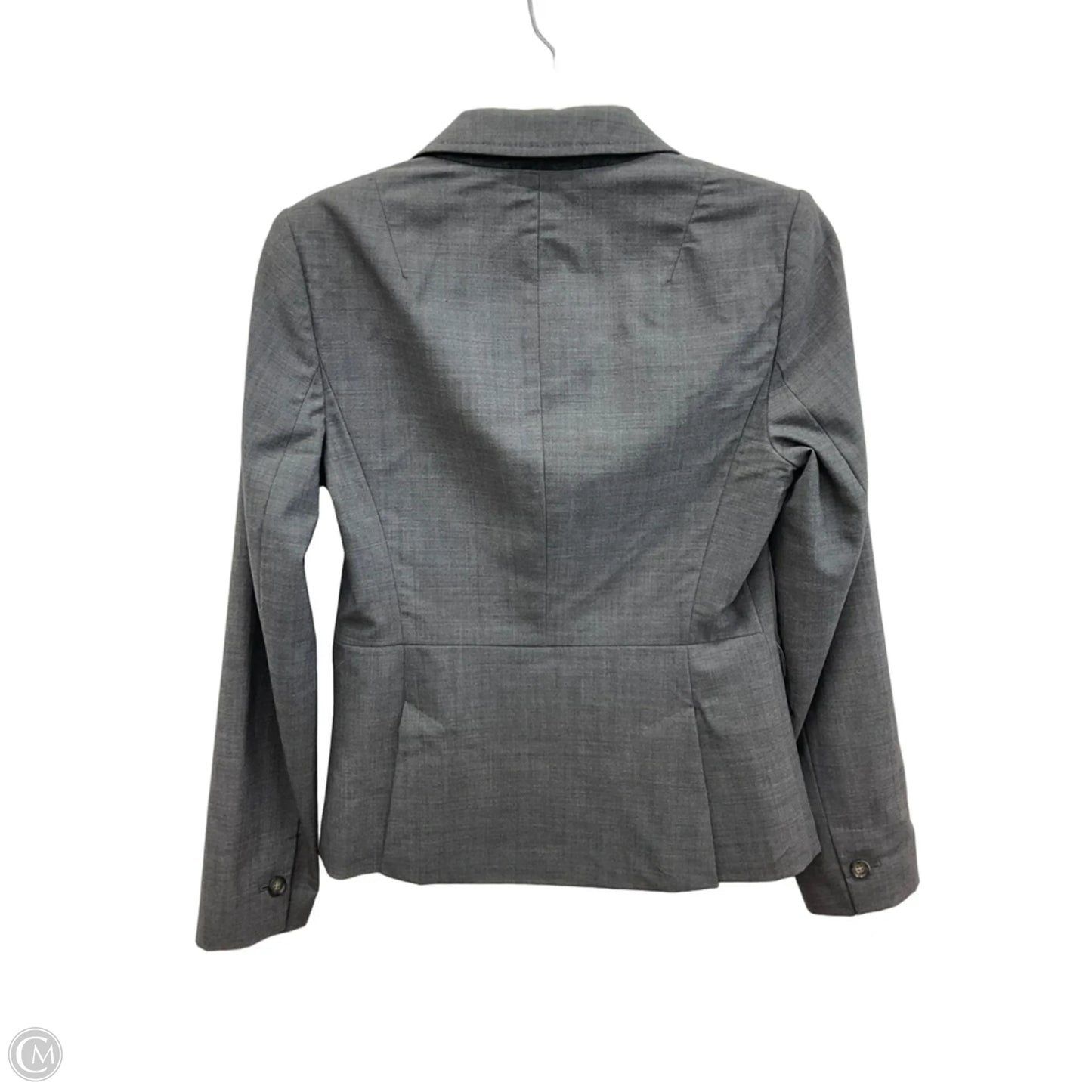 Blazer By Banana Republic In Grey, Size: 4