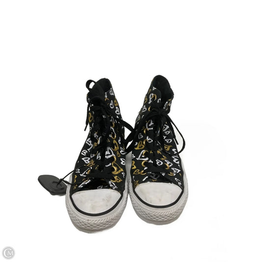 Shoes Sneakers By Converse In Black, Size: 9