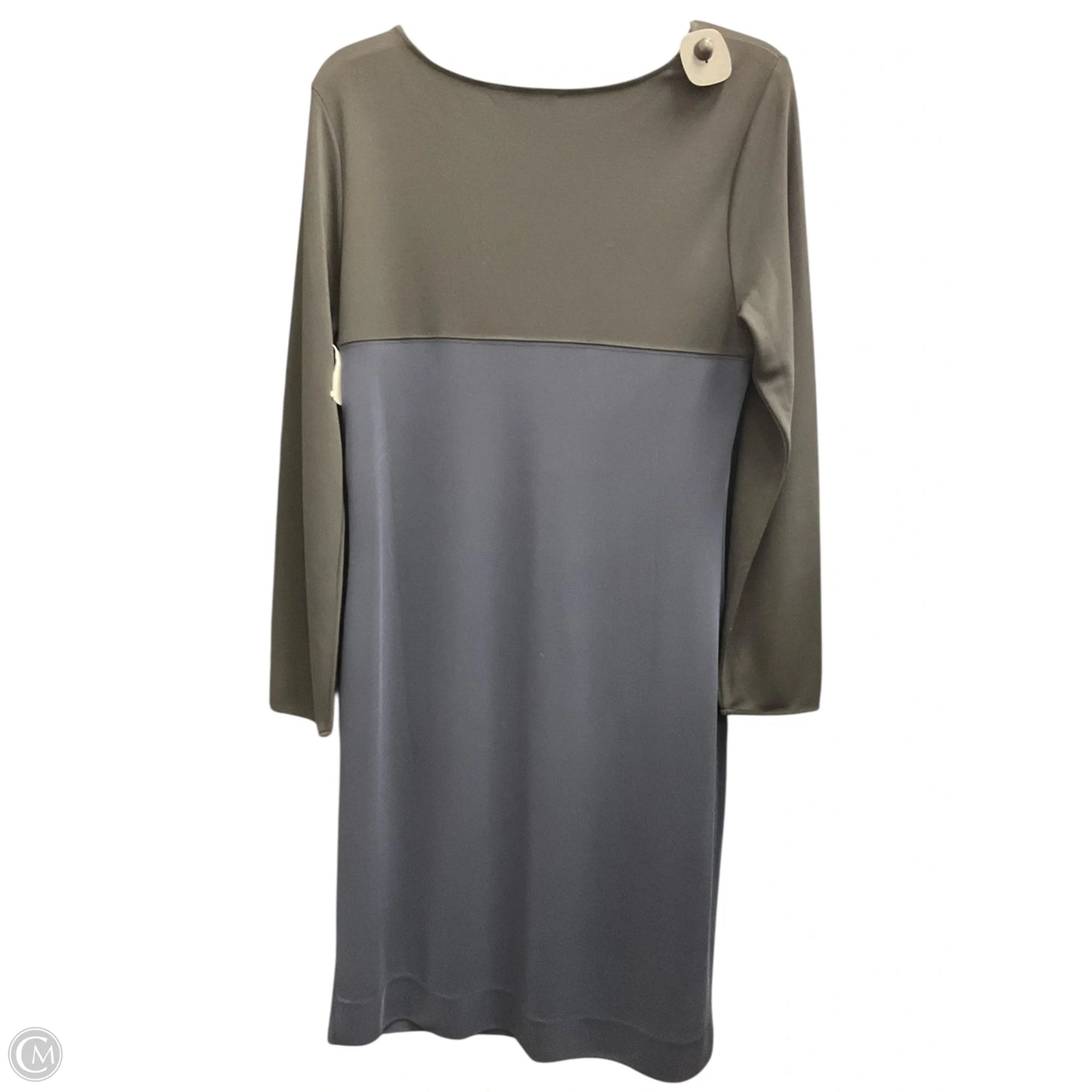 Dress Casual Midi By Banana Republic In Black & Blue, Size: 12