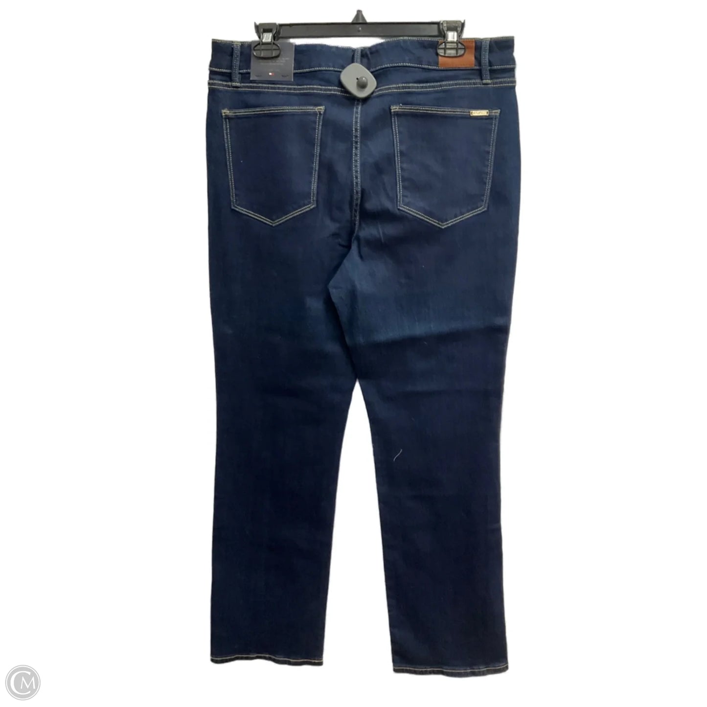 Jeans Straight By Tommy Hilfiger In Blue Denim, Size: 14