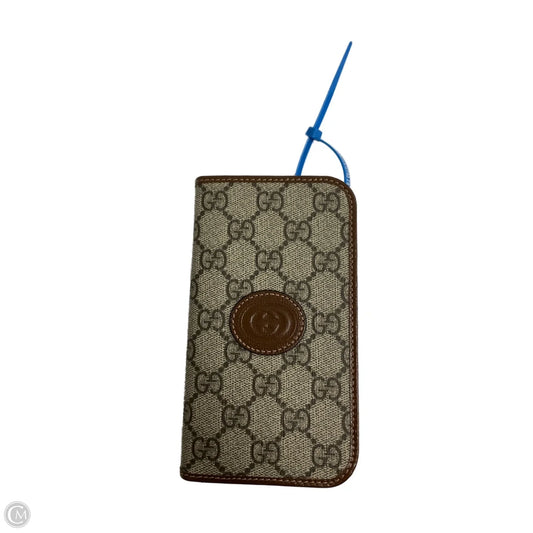 Phone Case Luxury Designer By Gucci, Size: Small