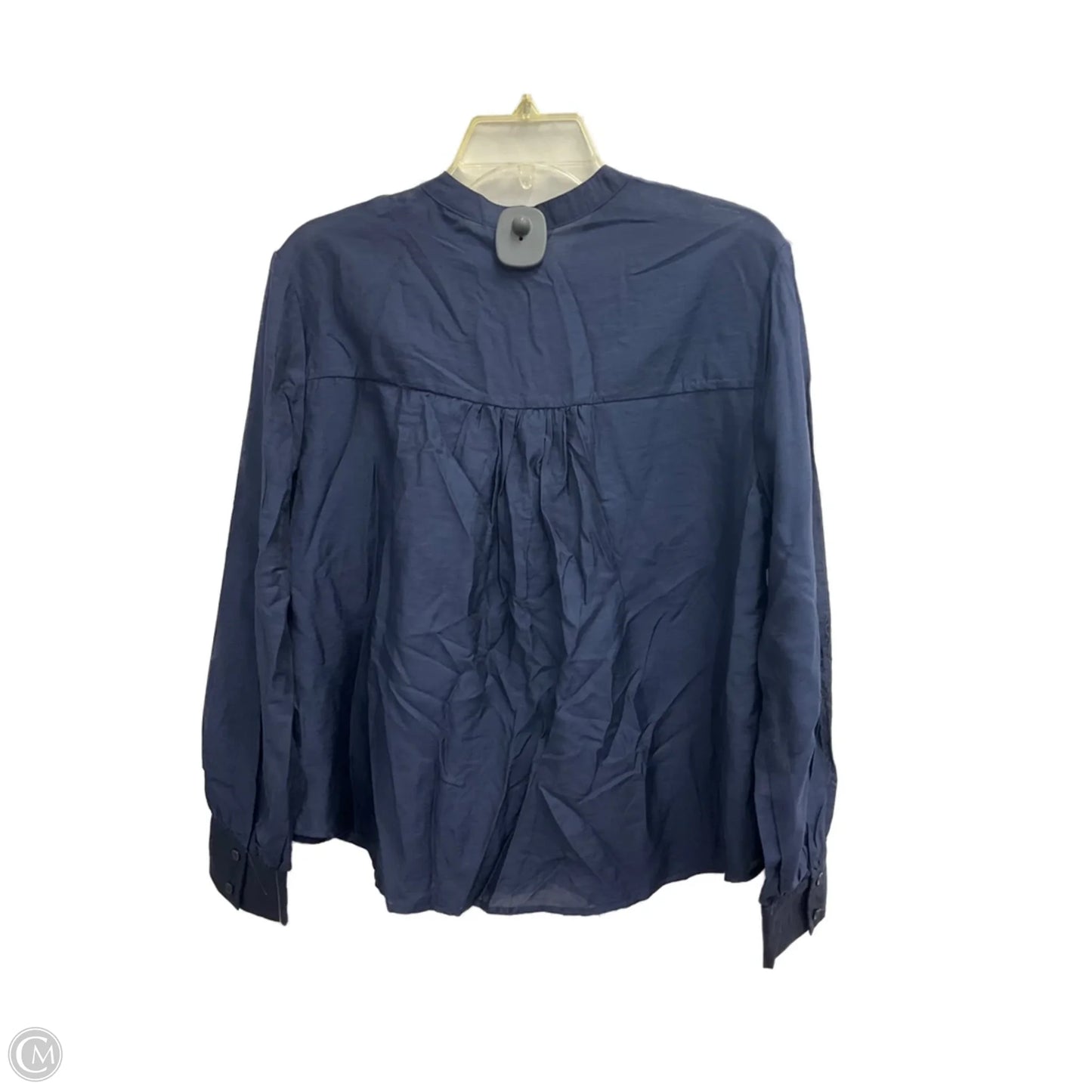 Top Long Sleeve By Ophelia Roe In Navy, Size: M