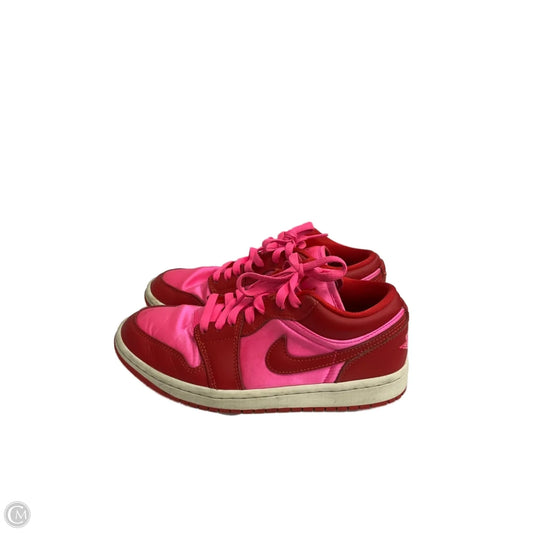 Shoes Athletic By Nike In Pink & Red, Size: 6.5