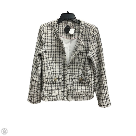Blazer By Nanette Lepore In Black & Cream, Size: M