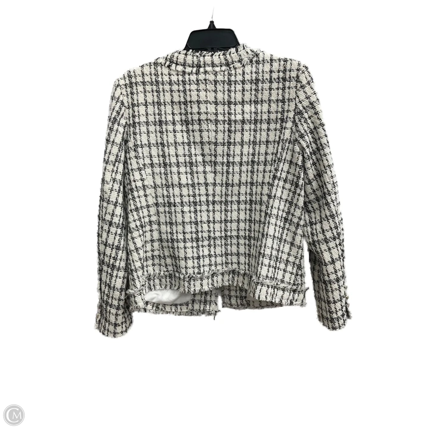 Blazer By Nanette Lepore In Black & Cream, Size: M