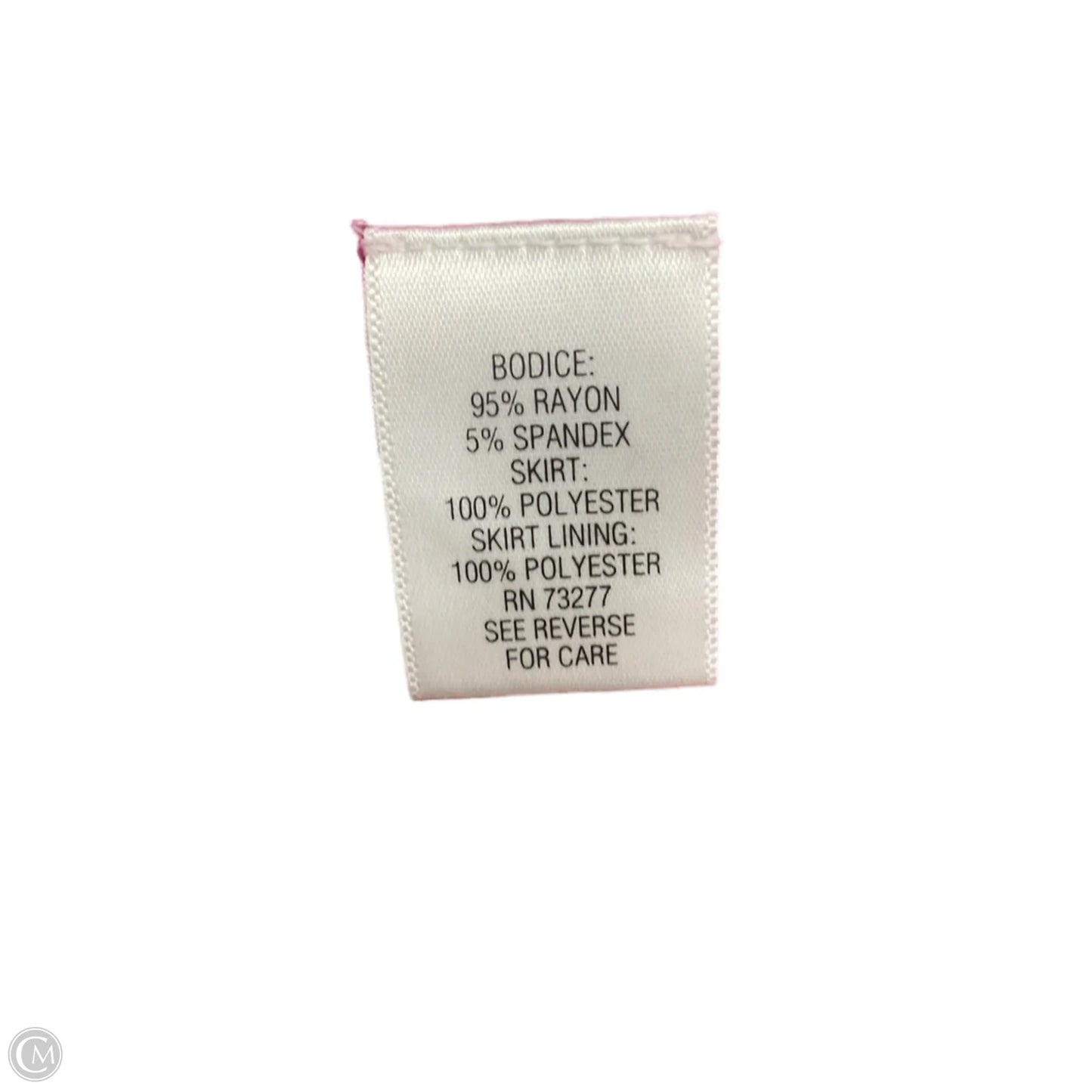 Dress Casual Short By Apt 9 In Grey & Pink, Size: L