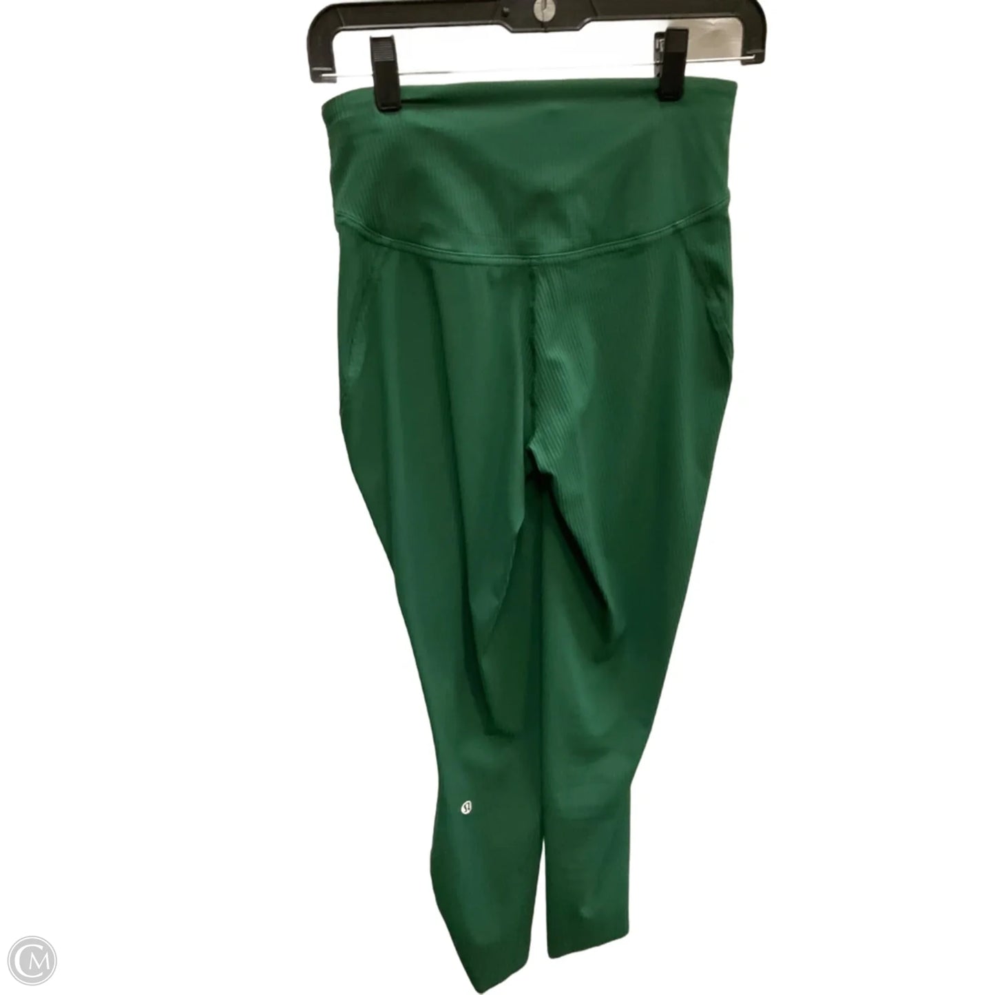 Athletic Capris By Lululemon In Green, Size: S