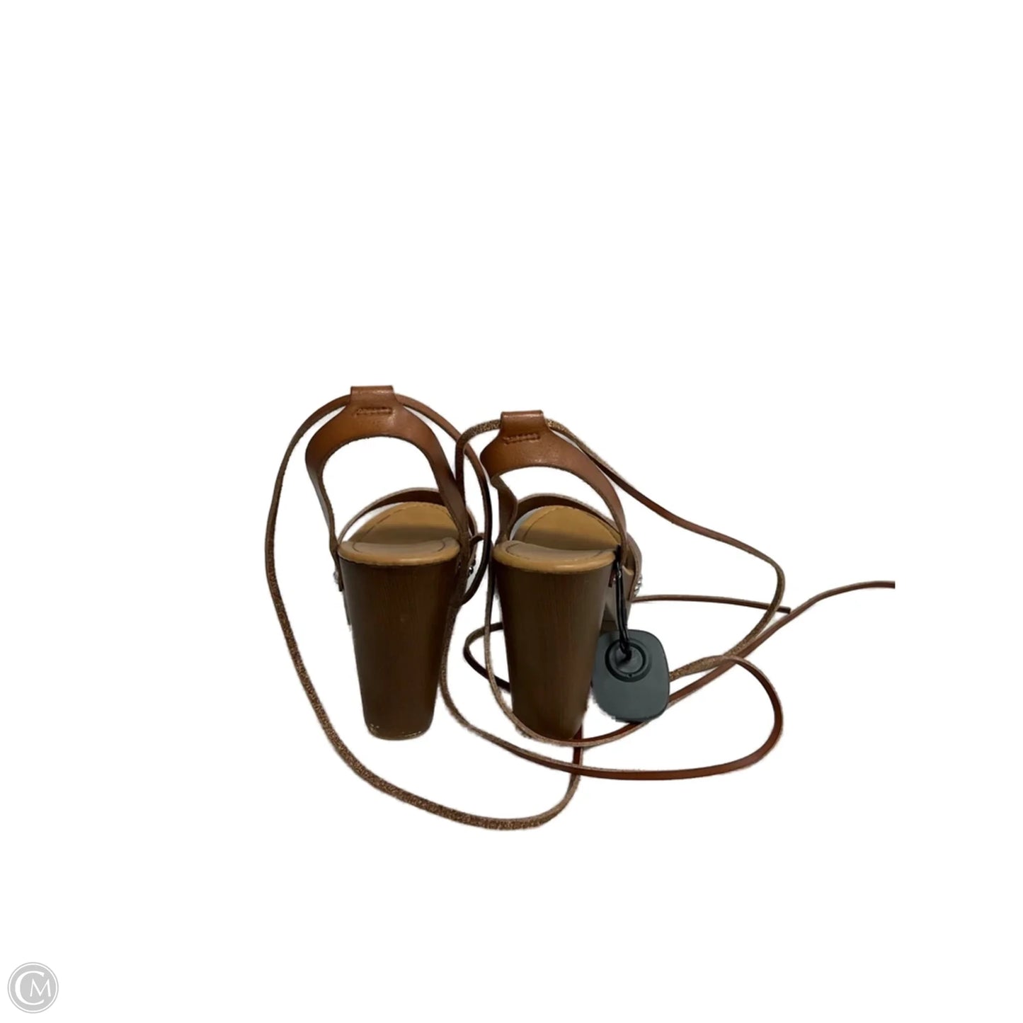 Shoes Heels Block By Madden Girl In Brown, Size: 9