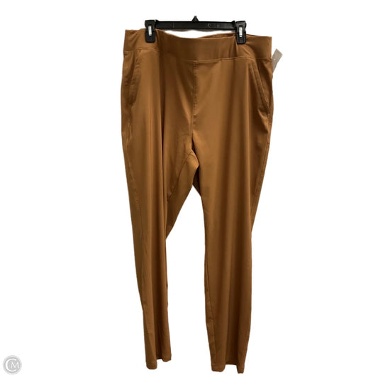 Athletic Pants By Columbia In Tan, Size: Xl