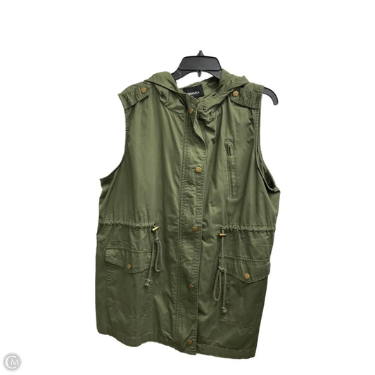 Jacket Shirt By Zenana Outfitters In Green, Size: 2x