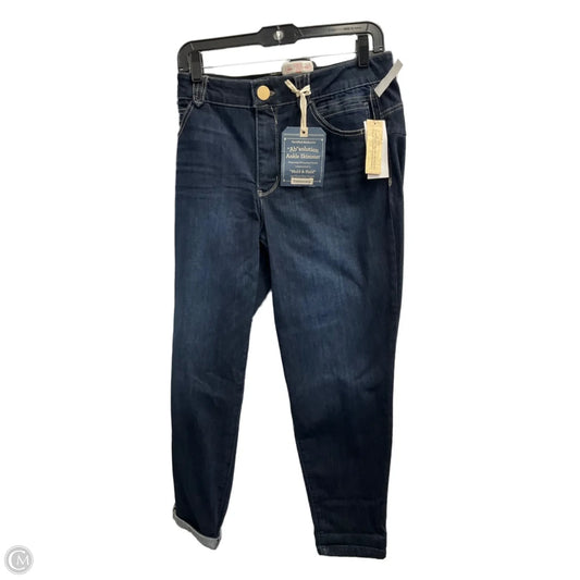 Jeans Cropped By Democracy In Blue Denim, Size: 14