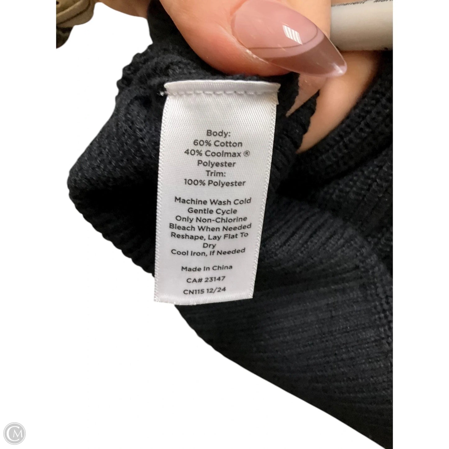 Jacket Other By Talbots In Black, Size: Xs